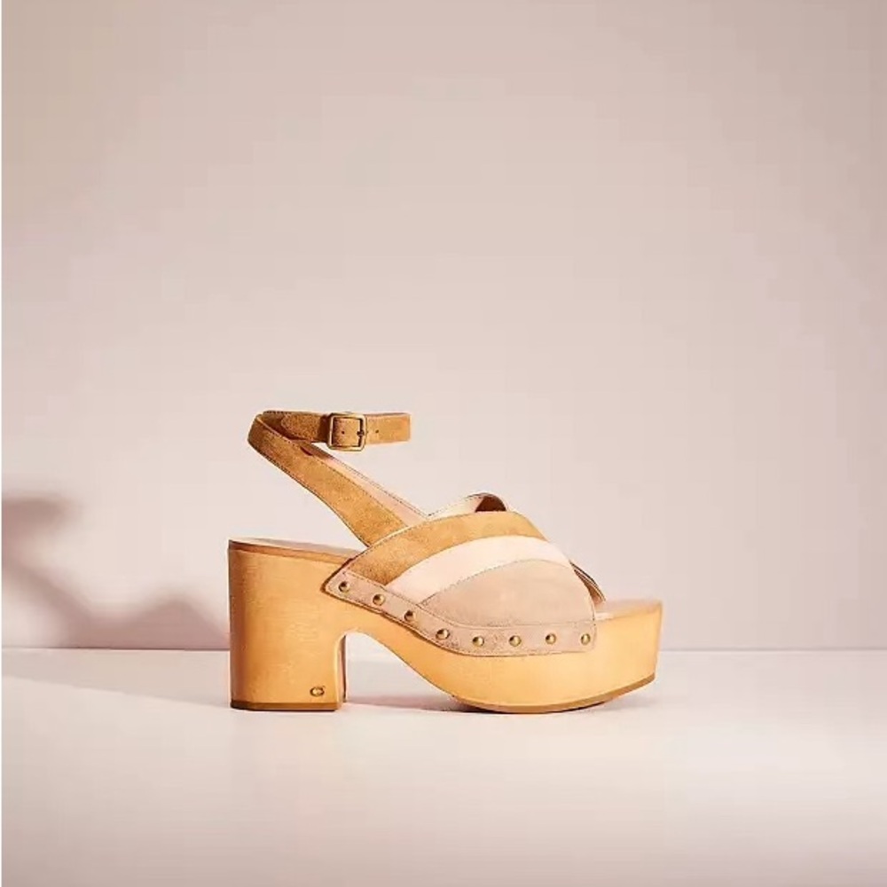 Coach Nettie CB Clog Sandals - Picture 2 of 9